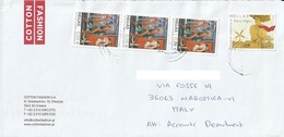 # Lettera Dalla Grecia Per Marostica Con Francobolli Del 2010 (vedi Descrizione) - Brieven En Documenten
