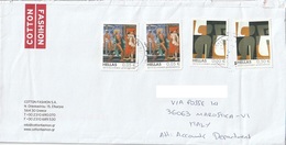 # Lettera Dalla Grecia Per Marostica Con Francobolli Del 2010 (vedi Descrizione) - Storia Postale