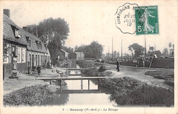 C P A [62] Pas De Calais > Beuvryle Rivage Carte Animée Envoyée à Laval Nonancourt - Beuvry