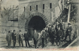 Le Portail Du Tunnel à Brigue . Groupe Ingenieurs No 16  Pli Coin Inf . Gauche - Brigue-Glis 