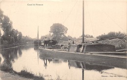 80-PERONNE- CANAL DE PERONNE- VOIR PENICHE - Peronne