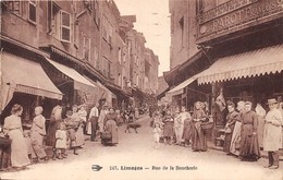 87-LIMOGES- RUE DE LA BOUCHERIE - Limoges