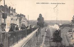 87-LIMOGES- AVENUE DE LA GARE - Limoges