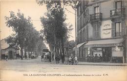 92-LA-GARENNE-COLOMBES- L'EMBRANCHEMENT AVENUE DE LUTECE - La Garenne Colombes