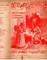 CAF CONC MILITARIA PARTITION LOQUES ET CHIFFONS COSTE DE MACEL VINCENT PUGET [POMPIER À ROMANS] 1907 BIFFIN CHIFFONNIER - Sonstige