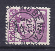 Denmark Perfin Perforé Lochung (H75) 'H.W.' Holm & Wonsild, København Deluxe Cancel !! (2 Scans) - Variedades Y Curiosidades