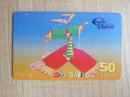 Chip Phonecard,painting, Used With Scratch - Kaapverdische Eilanden