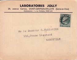 MAZELIN - PREO 90c VERT SUR PUB MEDICALE - LABORATOIRES JOLLY - ST GERMAIN EN LAYE - SEINE ET OISE - MEDECINE - Otros & Sin Clasificación