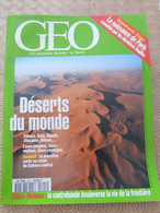 GEO Un Nouveau Monde  N°205  -deserts Du Monde- - Géographie