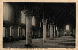 95 - MERIEL - Intérieur De L'Abbaye Du Val - Meriel