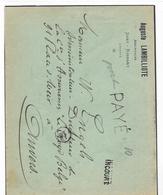 Belg.N°18/19.Lettre Avec GRIFFE PAYE + GRIFFE INCOURT + "10". TB Et Rare - Foruna (1919)