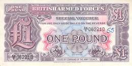 One Pound Britisch Armed Forces Banknote Großbritanien UNC - Forze Armate Britanniche & Docuementi Speciali