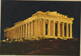 Athènes - Cpm / Le Parthenon Illuminé. - Greece