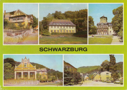 79511-SCHWARZBURG- RUDOLSTADT- CASTLE, INN, SQUARE, STREET VIEW, CAR - Rudolstadt