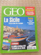 GEO Un Nouveau Monde  N°220  -la Sicile- - Géographie