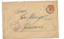 Wtb222/ Württemberg -  BAIERSBRONN,   Dienstpost 1917 - Briefe U. Dokumente