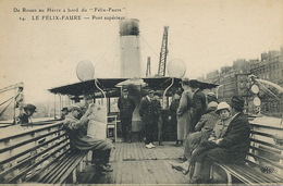 Pont Superieur Du Felix Faure De Rouen Au Havre  ELD - Ferries