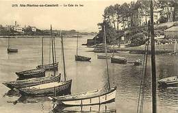 - Finistère - Ref-E244- Sainte Marine En Combrit - Ste Marine En Combrit - La Cale Du Bas - Bateaux - Carte Bon Etat - - Combrit Ste-Marine