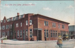 POSTCARD UNITED STATES - EAST SIDE POST OFFICE , BRIDGEPORT   , CONN. - Bridgeport