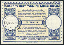 GERMANY: 50Pf. International Reply Coupon Of The Year 1957, Excellent Quality! - Other & Unclassified