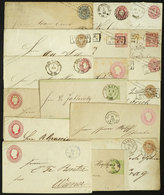 GERMANY: 17 Very Old Postal Stationeries, All Used, There Are Interesting Cancels. Some With Minor Defects, Other - Other & Unclassified