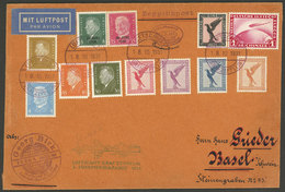 GERMANY: 18/OC/1931 Zeppelin Cover Dispatched Onboard To Basel (Switzerland) On The 3rd Flight To South America O - Autres & Non Classés