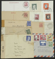 GERMANY: 12 Covers, Cards, Postal Stationery, Etc., Several Used, Interesting! - Sonstige & Ohne Zuordnung