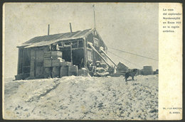 ANTARCTICA: The House Of Polar Explorer Nordenskjold In Snow Hill In Antarctica, Ed. La Nación, Very Nice - TAAF : Terres Australes Antarctiques Françaises