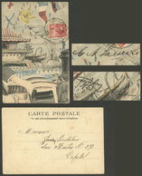 ANTARCTICA: Postcard Used In Buenos Aires On 8/DE/1903 With Manuscript Signatures Of SAMUEL DUSSE And CARL LARSEN (Swed - Autres & Non Classés