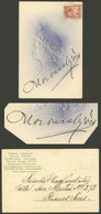 ANTARCTICA: NORDENSKJOLD, Otto: Antarctic Explorer, His Manuscript Signature On A Postcard Used In Buenos Aires In 1903 - Andere & Zonder Classificatie