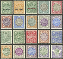 ANTIGUA: Lot Of Good Stamps Of The Years 1903 To 1913, Used Or Mint (of The Latter, Some With Light Stainin - Otros & Sin Clasificación