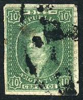 ARGENTINA: GJ.21, With Interesting Cancel To Be Determined, VF Quality! - Autres & Non Classés