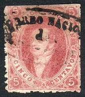 ARGENTINA: GJ.33, With Rosario Cancel, Tiny Defect Almost Of No Importance, Superb Appeal, Cat - Other & Unclassified