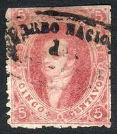 ARGENTINA: GJ.33, With Rosario Cancel, Tiny Defect Almost Of No Importance, Superb Appeal, Cat - Autres & Non Classés