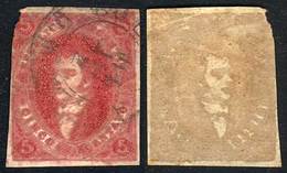 ARGENTINA: GJ.34e, IVORY HEAD Variety, Very Oily Impression, Nice Example Used In Buenos Aires On 10/JUN/ - Autres & Non Classés