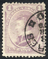 ARGENTINA: GJ.35, With Interesting Fancy Datestamp Of Buenos Aires, VF Quality! - Sonstige & Ohne Zuordnung