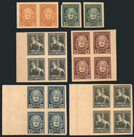 ARGENTINA: Unissued Essays Of The Centenary Issue, Interesting Lot Of Very Fine Quality, It Includes 2 Singles, A P - Autres & Non Classés
