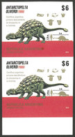 ARGENTINA: GJ.4079P, 2015 Dinosaurs In Antarctica, IMPERFORATE PAIR, VF Quality! - Andere & Zonder Classificatie