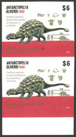 ARGENTINA: GJ.4079P, 2015 Dinosaurs In Antarctica, IMPERFORATE PAIR, VF Quality! - Otros & Sin Clasificación