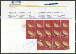 ARGENTINA: Carta-documento (registered Notification) Sent On 19/MAY/2008, With Nice 28P. Franking (GJ.3095b X14) - Altri & Non Classificati