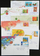 ARGENTINA: 6 New Year Covers Used Between 2003 And 2009, Some With Additional Franking, VF General Quality. Thes - Interi Postali