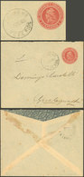 ARGENTINA: 5c. Stationery Envelope Sent To Gualeguaychú On 13/JA/1903, With Cancel Of "ESTAFETA AMBULANTE Nº3 - F.C - Autres & Non Classés
