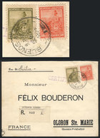 ARGENTINA: Registered Cover Sent To France On 12/SE/1904, Franked With Seated Liberty  12c. + 30c., VF Quality! - Altri & Non Classificati