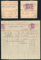 ARGENTINA: Telegram Of 28/DE/1940, With Interesting SEAL Of The Telegraph Of The Province Of Buenos Aires! - Andere & Zonder Classificatie