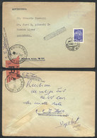 ARGENTINA: DAMAGED COVER: Airmail Cover Sent From Russia To Buenos Aires, It Arrived At Destination In Damaged Cond - Sonstige & Ohne Zuordnung
