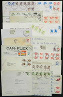 ARGENTINA: 22 Covers Used Between 1971 And 1977 With Very Attractive Frankings, Some Very Scarce, Fine To VF Qualit - Altri & Non Classificati
