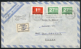 ARGENTINA: Airmail Cover Sent To Switzerland On 1/SE/1976 And Returned To Sender With Interseting Label Of The Swis - Autres & Non Classés