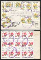 ARGENTINA: Registered Cover Sent From Sargento Cabral (Santa Fe) To Buenos Aires On 23/JA/1989, With Large Postage - Sonstige & Ohne Zuordnung