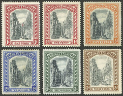 BAHAMAS: Sc.33/36, 1901/3 Queen's Staircase, Cmpl. Set Of 4 Mint Values (+ Other Values Printed Later), VF - Other & Unclassified