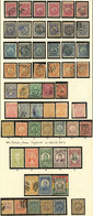 BOLIVIA: Collection In Album (circa 1867-1990), With Used Or Mint Stamps (they Can Be Without Gum, Lightly - Bolivia